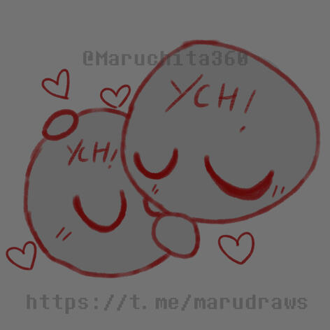 Love emojis YCH: 5$